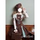 Alice Girl Bear Chocolate Short and Long Skirt and JSK(2nd Pre-Order/2 Colours/Full Payment Without Shipping)